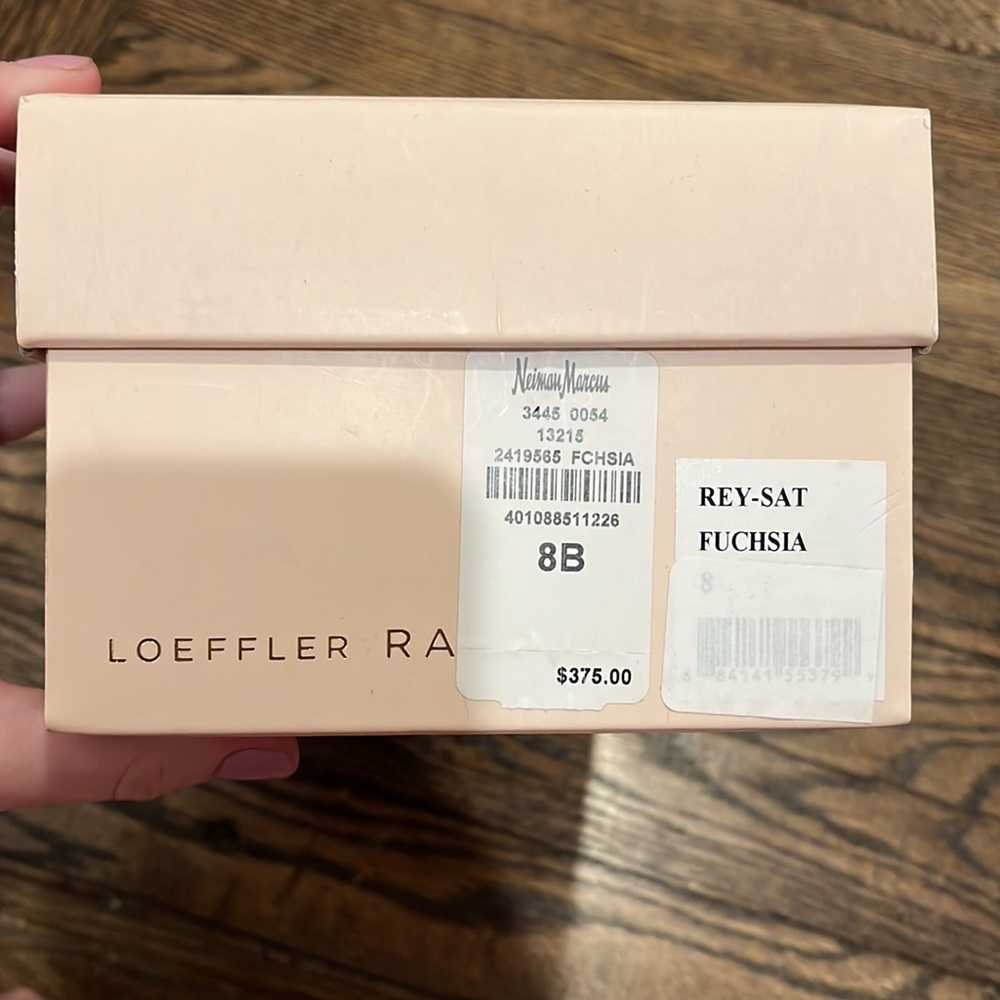 Loeffler Randall Rey Satin Ruffle Sandals - Picture 2 of 4